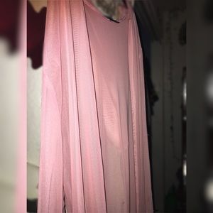 Mesh Kimono with hoodie 💕